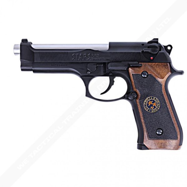 WE GBB M92 G2 S.T.A.R.S. BLOWBACK AIRSOFT PISTOL BLACK