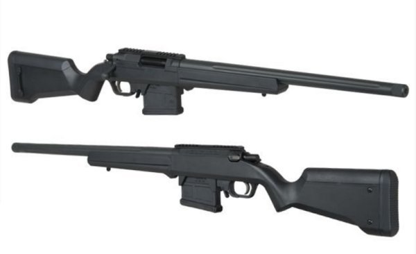 ARES / AMOEBA SPRING SNIPER AS01 AIRSOFT RIFLE BLACK