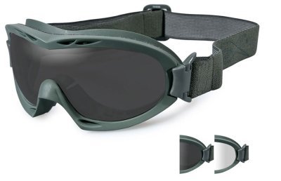 WILEY X NERVE APEL GOGGLE GREY/CLEAR/GREEN FRAME Arsenal Sports