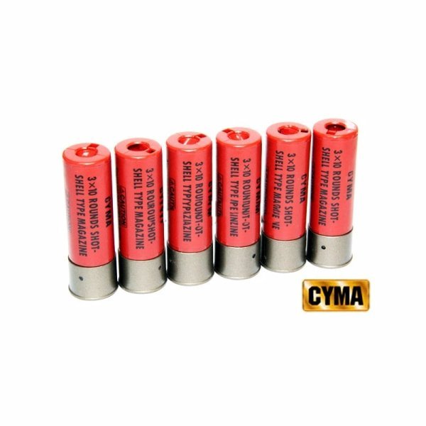 CYMA SHELL 6 PACK 30R FOR M870 RED