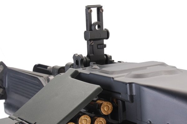 ARES AEG M60 MACHINE GUN AIRSOFT RIFLE BLACK