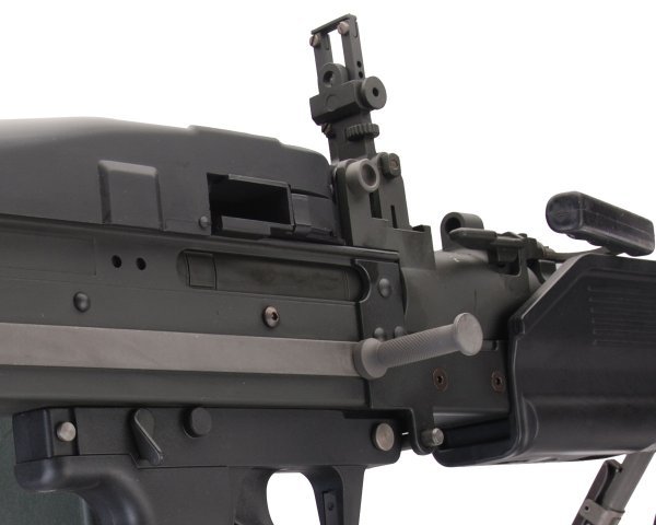 ARES AEG M60 MACHINE GUN AIRSOFT RIFLE BLACK