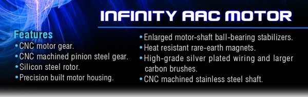 ACTION ARMY INFINITY AAC MOTOR R40000 LONG TYPE