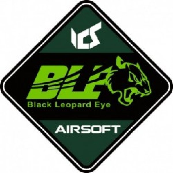 ICS PATCH PVC GREEN - BLE / BLACK LEOPARD EYE