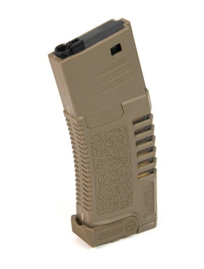ARES AMOEBA MAGAZINE MID-CAP 140R FOR M4 / M16 WITH QUICK PULL DARK EARTH Arsenal Sports