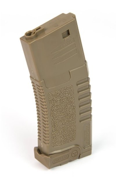 ARES AMOEBA MAGAZINE 140R MID-CAP WITH PULL MAG POLYMER FOR M4 / M16 DESERT Arsenal Sports