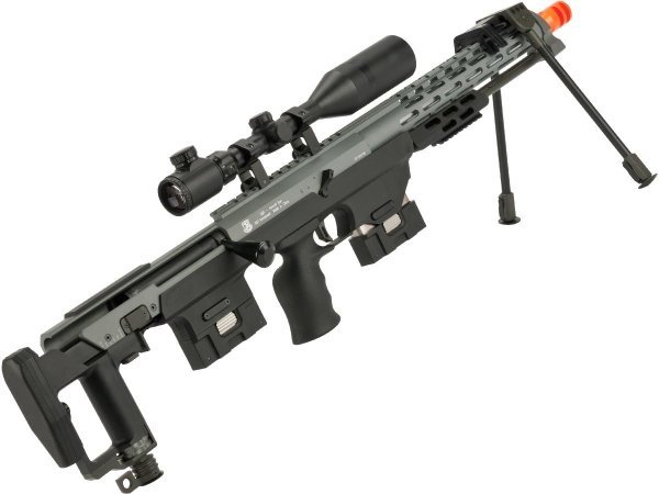 ARES GBB SNIPER DSR-1 AIRSOFT RIFLE GREY