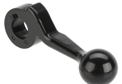 ARES ZINC ALLOY COCKING HANDLE GLOSS BLACK Arsenal Sports