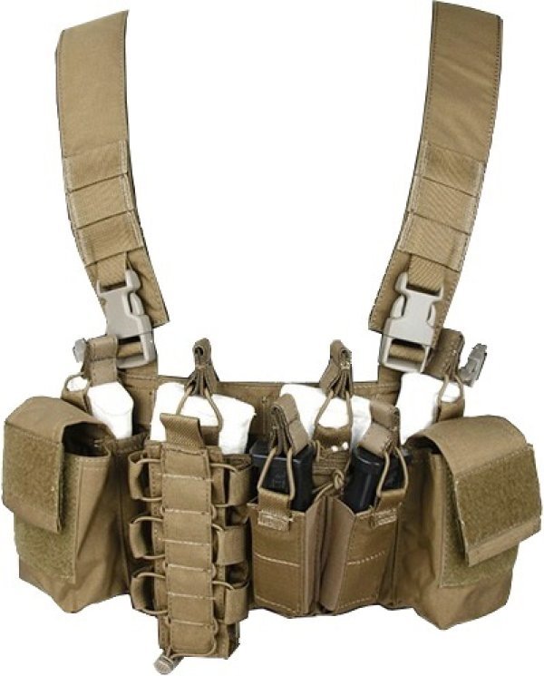 TMC CHEST RIG D-MITTSU CB (COYOTE BROWN)
