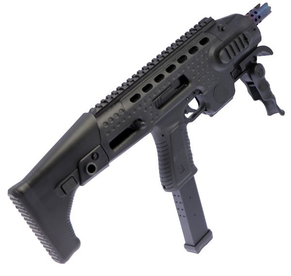 APS GBB / CO2 SHARK BLOWBACK WITH RONI AIRSOFT PISTOL BLACK COMBO