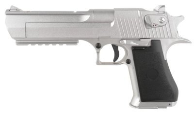 SRC AEP DESERT EAGLE .50 ELECTRIC AIRSOFT PISTOL SILVER Arsenal Sports