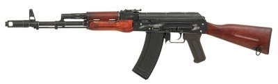 APS AEG ASK201 AK-47 FULL METAL BLOWBACK AIRSOFT RIFLE WITH REAL WOOD Arsenal Sports