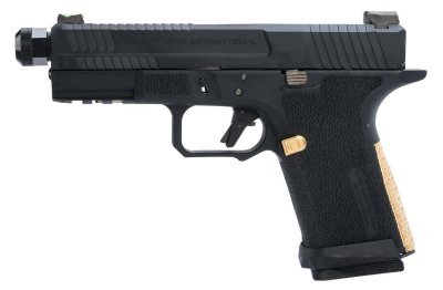 ARMORER WORKS / EMG ARMS / SALIENT ARMS GBB BLU COMPACT BLOWBACK AIRSOFT PISTOL BLACK Arsenal Sports