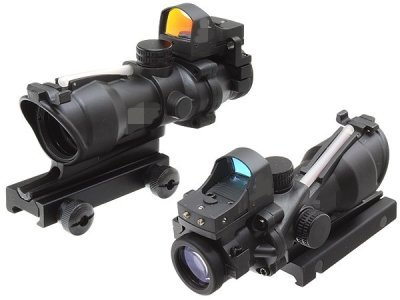 ARMADILLO SIGHT 4X32 MAGNIFIER HOLOGRAPHIC WITH RED DOT Arsenal Sports