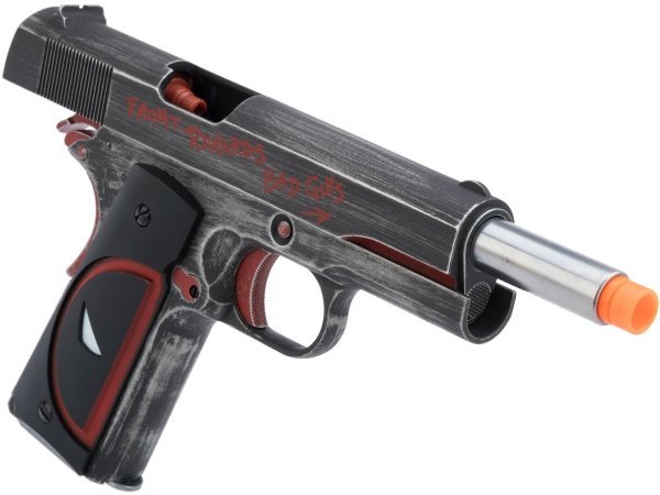 ARMORER WORKS GBB 1911 AW-NE2201 BLOWBACK AIRSOFT PISTOL DEADPOOL LIMITED EDITION