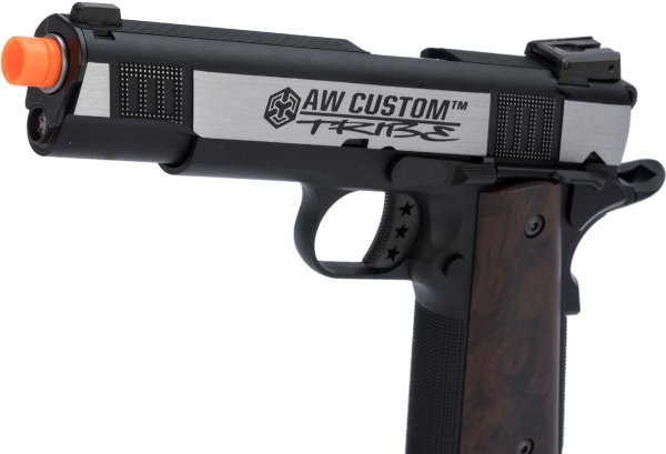 ARMORER WORKS GBB 1911 AW-NE3003 BLOWBACK AIRSOFT PISTOL TRIBE DUAL TONE