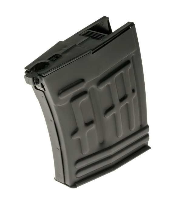 A&K SNIPER SVD MAGAZINE 190R METAL WITH WINDING BLACK