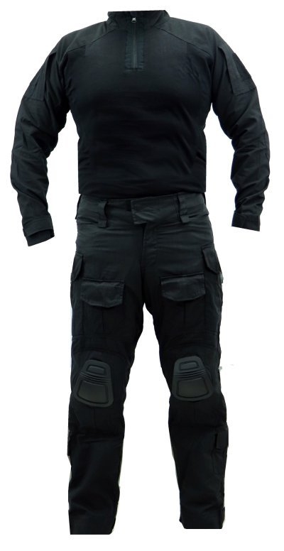 ARMADILLO EMERSON GEAR TACTICAL UNIFORM BLACK SHIRT L / PANTS XL Arsenal Sports