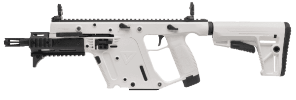 KRISS VECTOR AEG SMG RIFLE BY KRYTAC WHITE