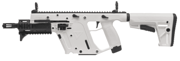 KRISS VECTOR AEG SMG RIFLE BY KRYTAC WHITE