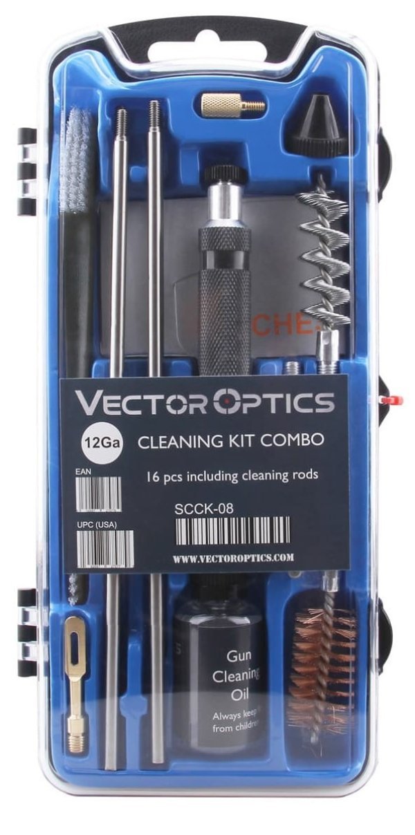 VECTOR OPTICS CLEANING KIT 16PCS FOR SHOTGUN