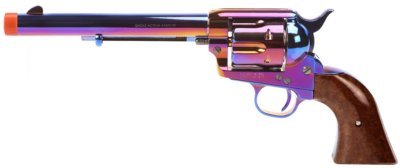 KINGARMS GBB SAA .45 PEACEMAKER AIRSOFT REVOLVER BLUED Arsenal Sports