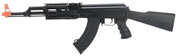 CYMA AEG AK47 SPORT RIS TACTICAL WITH METAL GEARBOX AIRSOFT RIFLE BLACK
