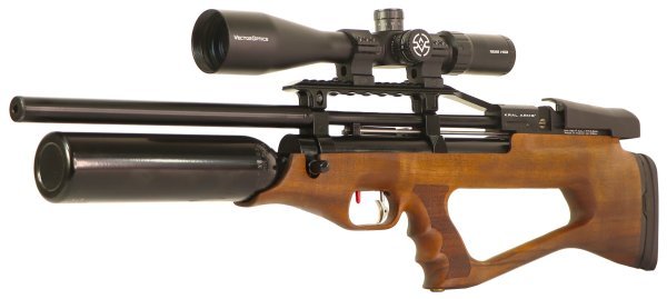 KRAL 6.35MM PUNCHER EMPIRE X STOCK WOOD PCP RIFLE