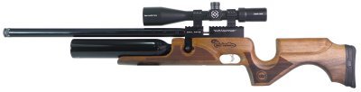KRAL 6.35MM PUNCHER BIGHORN STOCK WOOD PCP RIFLE Arsenal Sports