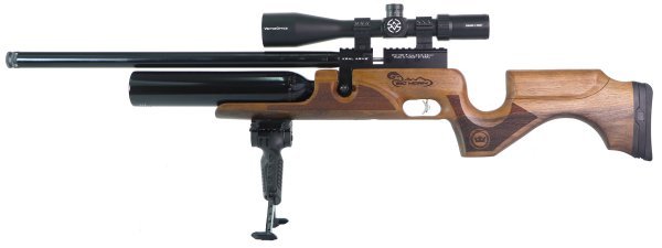 KRAL 6.35MM PUNCHER BIGHORN STOCK WOOD PCP RIFLE