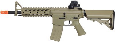 CYMA AEG M4 WITH ELECTRONIC TRIGGER CM.517D AIRSOFT RIFLE TAN Arsenal Sports