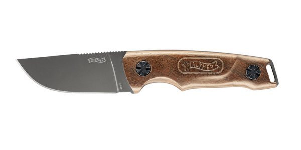 WALTHER BLUE WOOD KNIFE BWK6 FIXED BLADE SHEATH INCLUDED