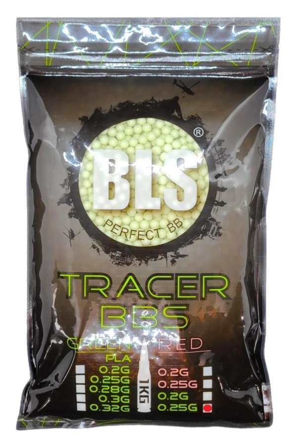 BLS BBS GREEN TRACER 0.25G / 1KG BAG