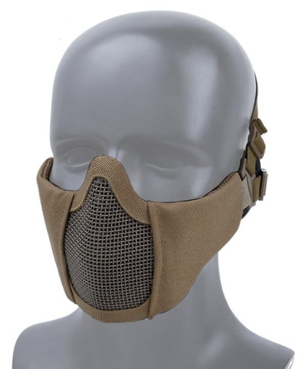 WOSPORT WST BATTLEFIELD GLORY MASK MINI VERSION FOR SMALL FACE TAN