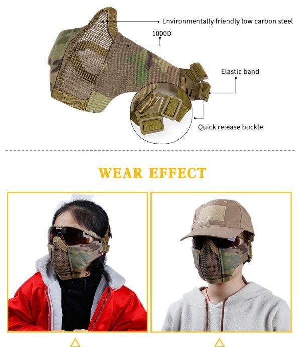 WOSPORT WST TACTICAL GLORY MASK MULTICAM