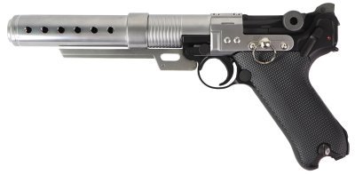 ARMORER WORKS GBB P08 STAR WARS ROGUE ONE AW-K00003 BLOWBACK AIRSOFT PISTOL SILVER Arsenal Sports