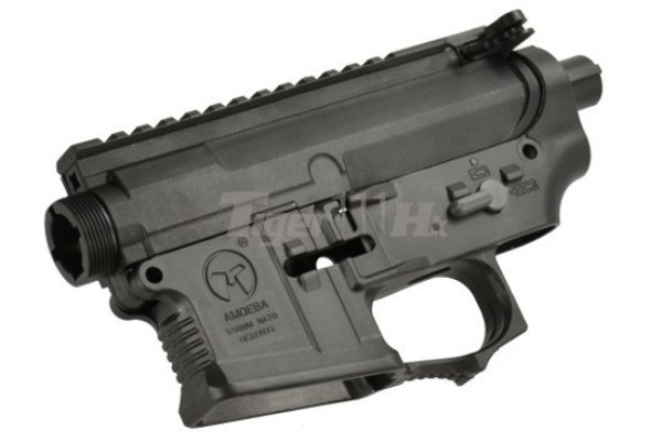 ARES RECEIVER POLYMER HOUSING M4 FOR AM-007 - AM-012 BLACK