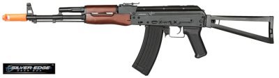 APS AEG ASK204 AK-47 FULL METAL FOLDING STOCK BLOWBACK AIRSOFT RIFLE WOOD Arsenal Sports