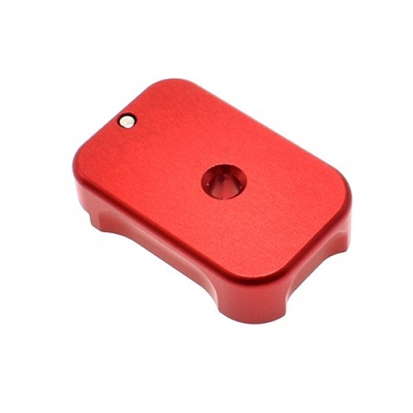 COWCOW TECHNOLOGY TM G SERIES TACTICAL MAGAZINE BASE RED