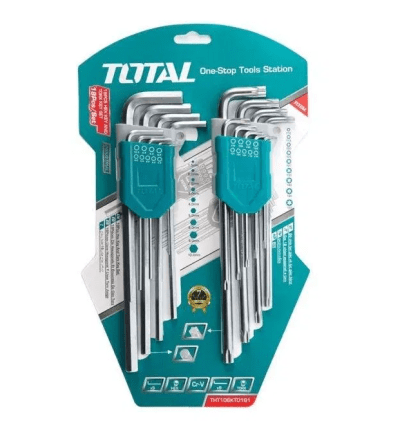 TOTAL TOOLS KIT CHAVE HEX / TORX Arsenal Sports