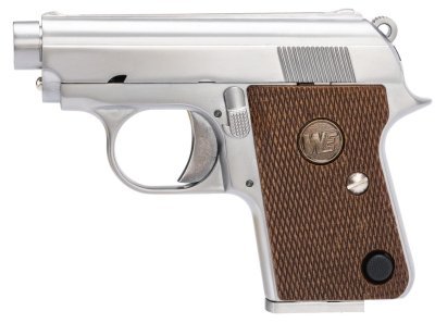 WE GBB CT-25 BLOWBACK AIRSOFT PISTOL SILVER Arsenal Sports