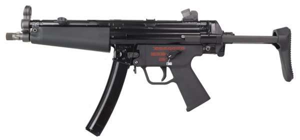WE GBBR MP5 APACHE BLOWBACK AIRSOFT SMG BLACK
