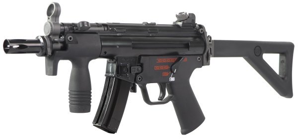 WE GBBR MP5 K-PDW BLOWBACK AIRSOFT SMG BLACK