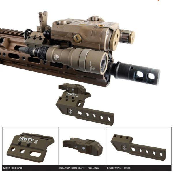 PTS UNITY TACTICAL FUSION MOUNTING SYSTEM DE