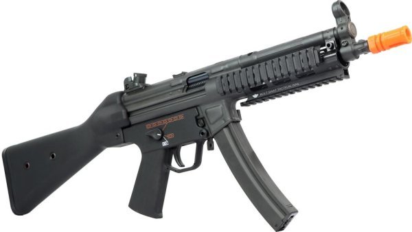 BOLT AEG MP5 SWAT A4 TACTICAL 100 AIRSOFT SMG BLACK