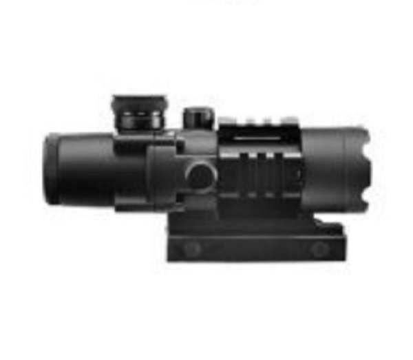 AIM SIGHT 4X32 TACTICAL RED AND GREEN AO3036 BLACK
