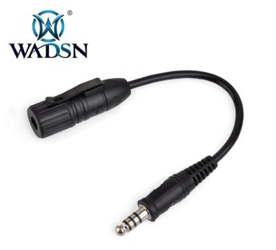 WADSN WIRE TRANSFORM ADAPTER TO CONNECT HEADSET AND PTT Arsenal Sports
