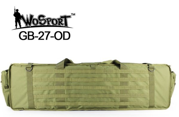 WOSPORT HEAVY DUTY M249 GUN BAG 115CM OD