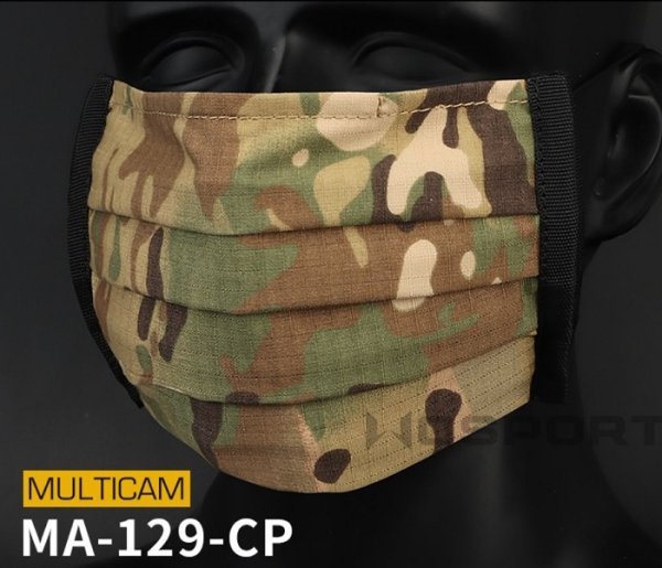 WOSPORT TACTICAL ANTI-EPEDEMIC MASK PLUS MULTICAM