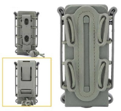 WOSPORT SCORPION STYLE SOFT SHELL MAGAZINE POUCH FOR 9MM OD Arsenal Sports